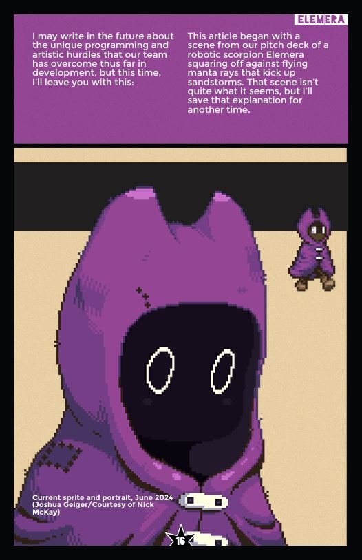 back alley games issue 11 A magazine page