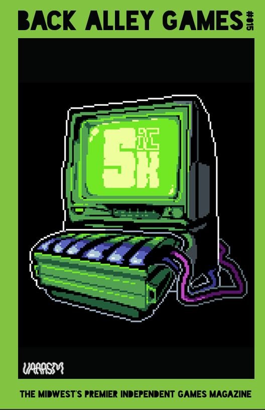 back alley games issue 15 A magazine cover