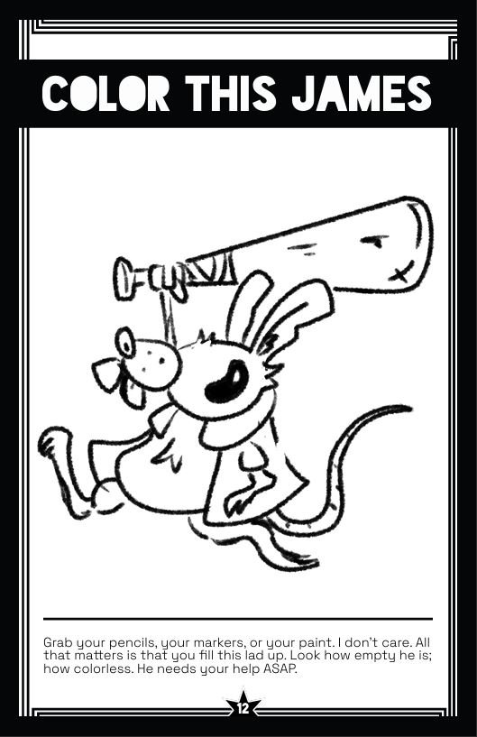 back alley games issue 11 A magazine page