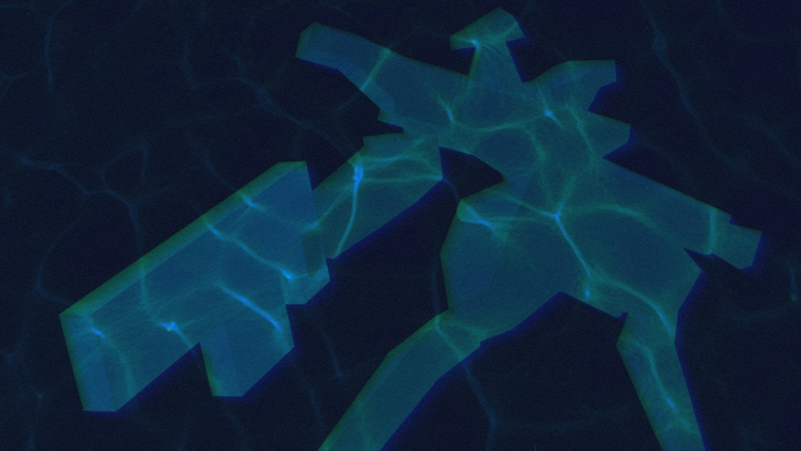 A mechanical video game character.